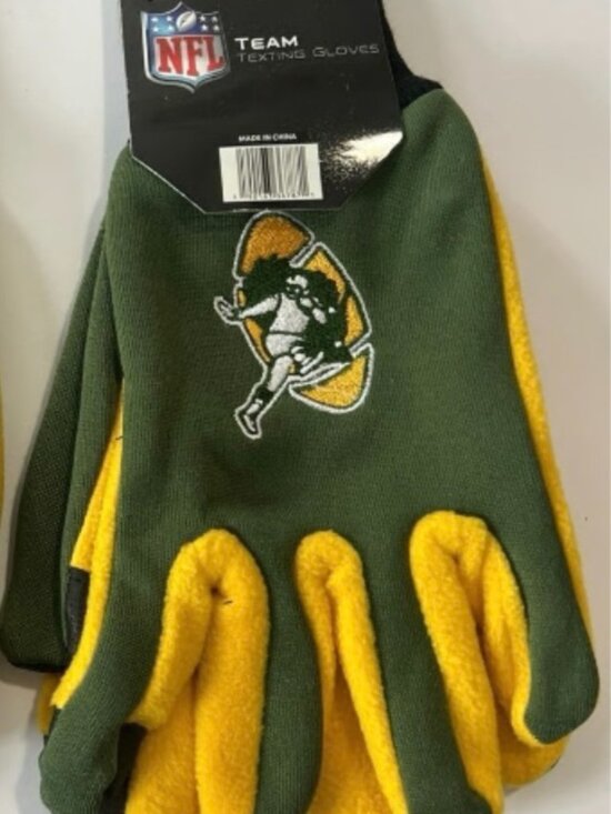NFL Other - NFL Green Bay Packers Throwback Texting/Utility Gloves